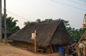 horska vesnice v Laosu1