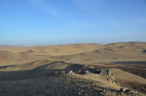 2. poust pri vychodu slunce